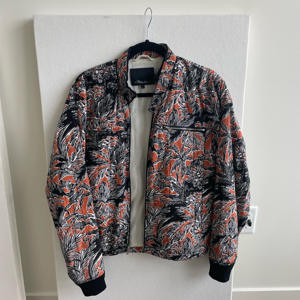 Philip Lim 3.1 Jacket with Jungle Print